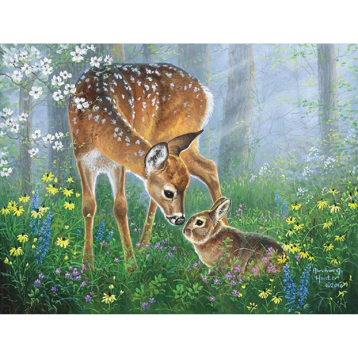 Sunsout Forest Friendship 500 Pc Jigsaw Puzzle 69641