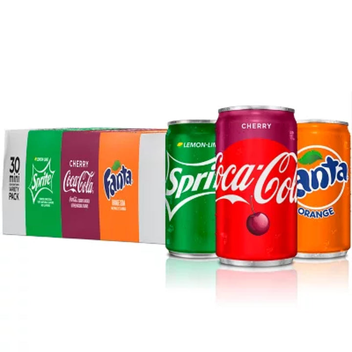 Coca-Cola Flavors Mini Cans Variety Pack 7.5 Fl. Oz., 30 Pk.