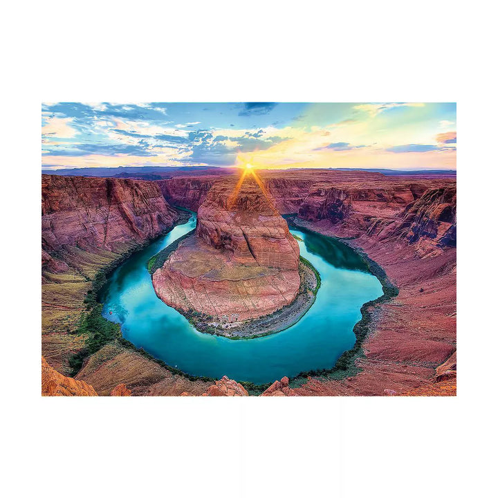 Trefl Grandcanyon USA 500Pc Puzzle: Brain Exercise, Americana Travel Theme, Gender Neutral, Creative Thinking