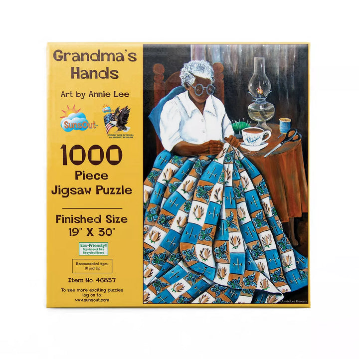 Sunsout Grandma'S Hands 1000 Pc Jigsaw Puzzle 46857