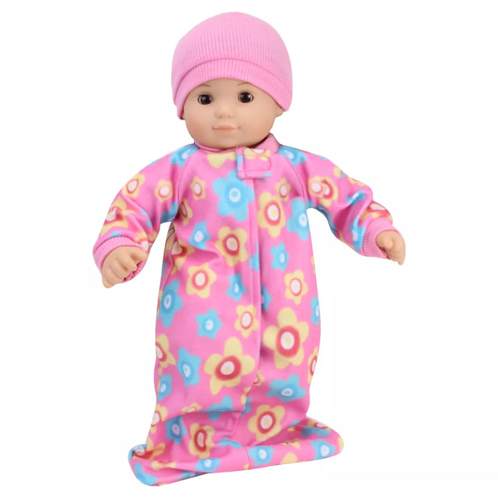 Sophia’S 2 Piece Sleep Sack and Hat Set for 15" Dolls, Pink