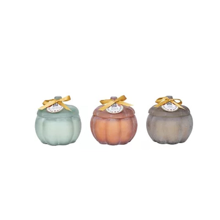 Member’S Mark Glass Pumpkin Candles, 3 Pk.