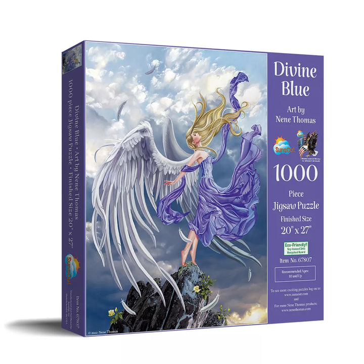 Sunsout Divine Blue 1000 Pc Jigsaw Puzzle 67807