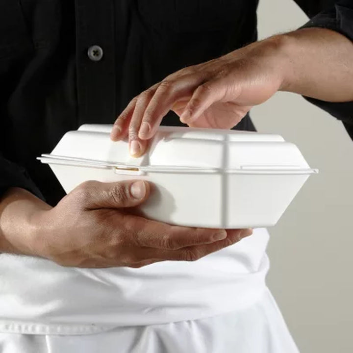 Hefty Food Service Containers Rectangle 9 3/4" X 5" X 3 1/4" 125 Ct.