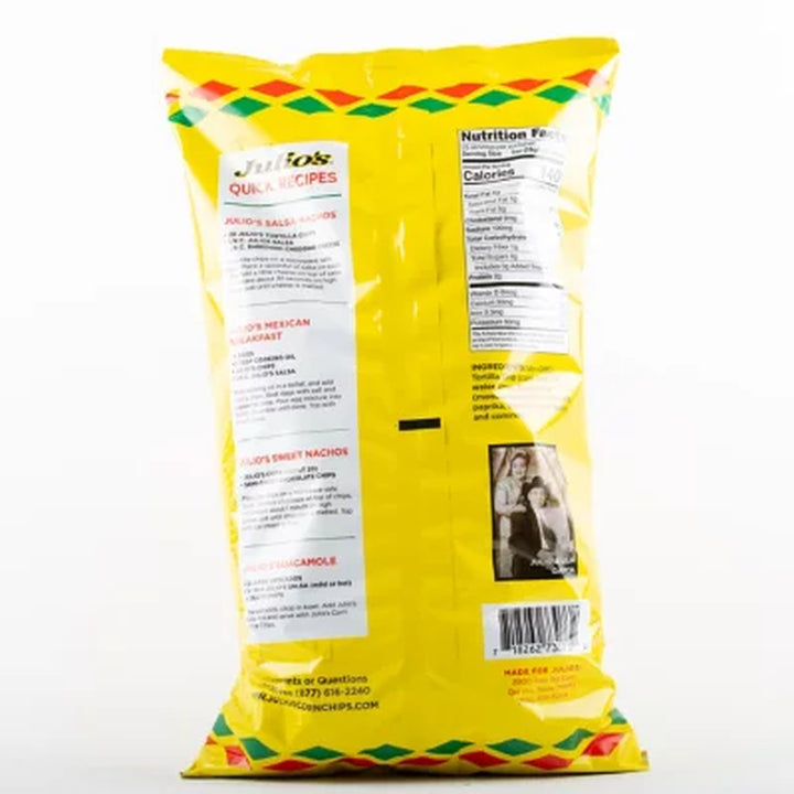 Julio'S Original Seasoned Corn Tortilla Chips, 25 Oz.