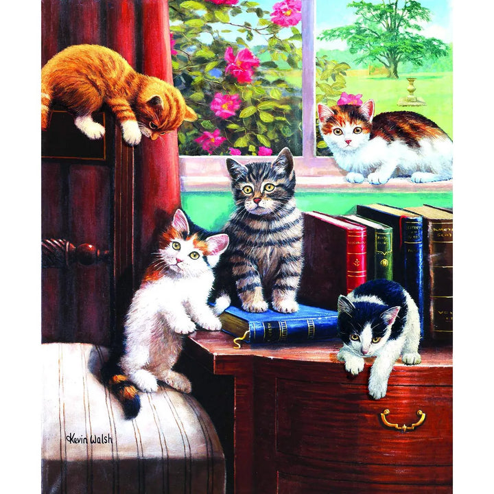 Sunsout Playtime in the Study 1000 Pc Jigsaw Puzzle 13342