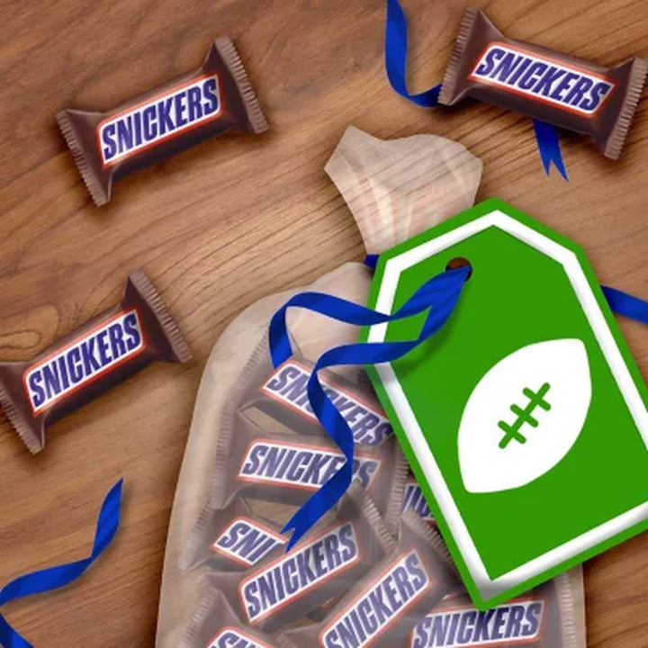 SNICKERS Tailgate Milk Chocolate Candy Bars, Fun Size, 70 Pcs.