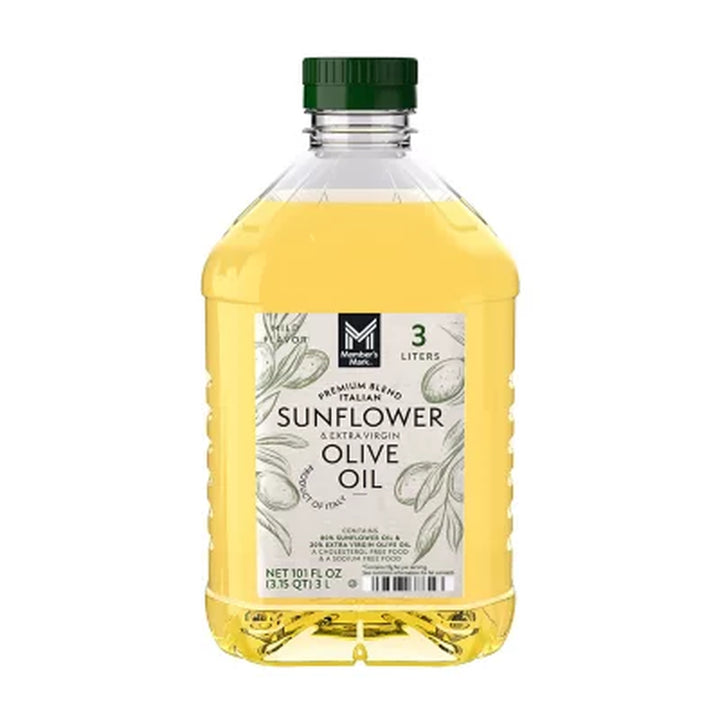 Member'S Mark Sunflower and Extra Virgin Olive Oil, 3L