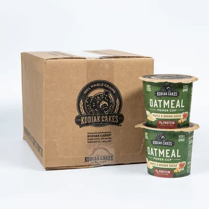 Kodiak Cakes Oatmeal Cups, Maple and Brown Sugar 12 Pk.