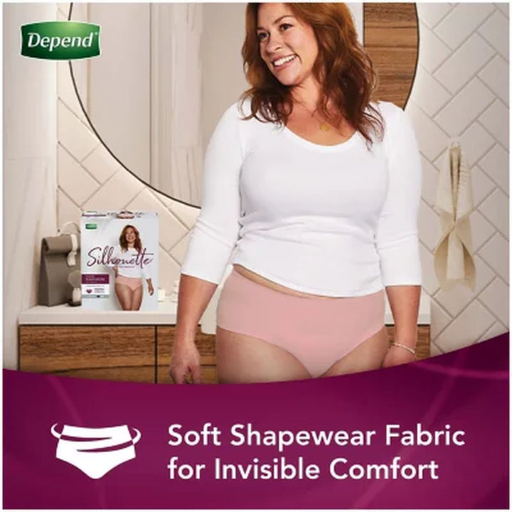 Depend Silhouette Incontinence Underwear for Women, Maximum Absorbency - Choose Your Size