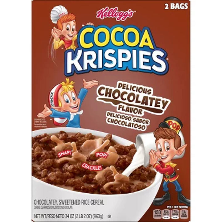 Kellogg'S Cocoa Krispies Cereal 34 Oz.