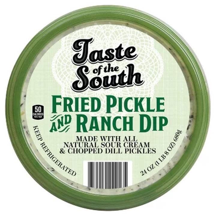 Taste of the South Fried Pickles & Buttermilk Ranch Dip 24 Oz.