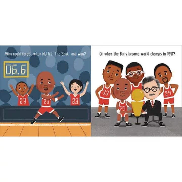 Baby Ballers: Michael Jordan by Bernadette Baillie Board Book