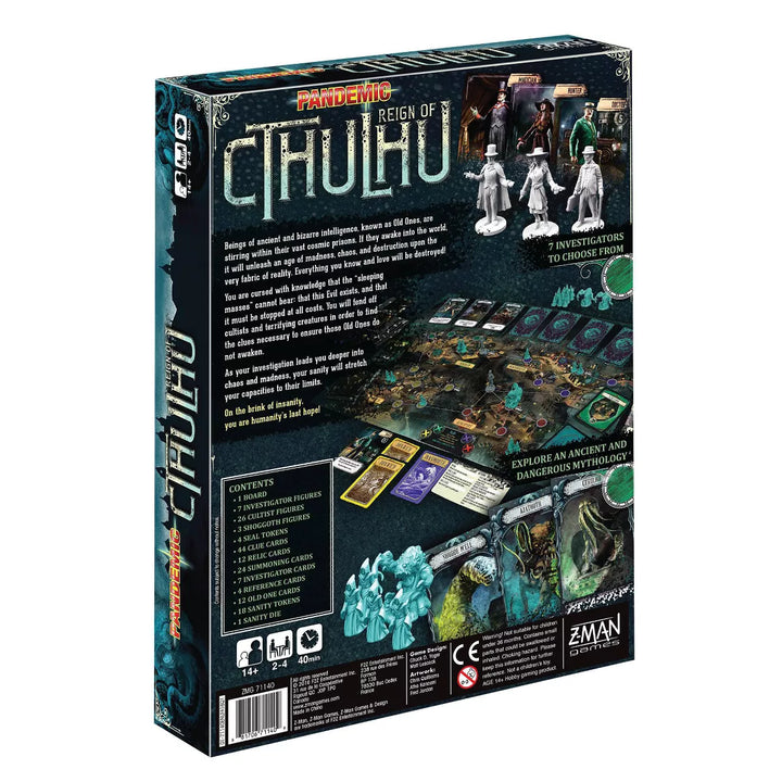 Pandemic Reign of Cthulhu Board Games