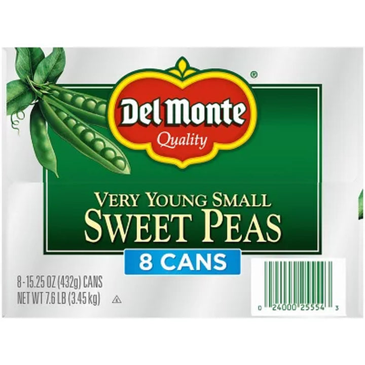 Del Monte Harvest Selects Very Young Small Sweet Peas , 15.25Oz., 8Pk.