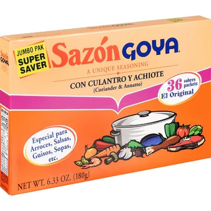 Goya Sazon 6.3 Oz., 36 Ct.