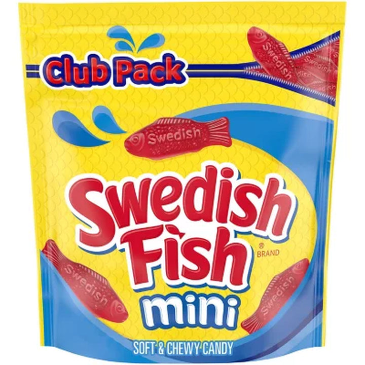 Swedish Fish Mini Soft and Chewy Candy, 3.5 Lbs.