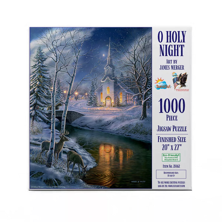 Sunsout O Holy Night 1000 Pc Christmas Jigsaw Puzzle 28462