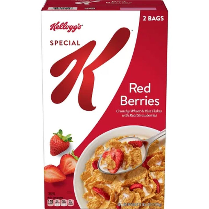 Special K Breakfast Cereal, Red Berries 38 Oz., 2 Pk.