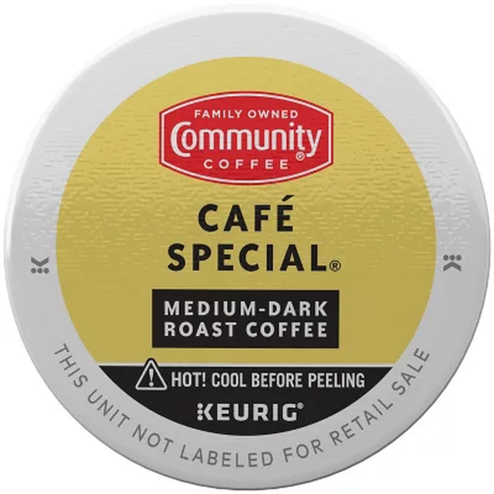 Community Coffee Café Special Medium-Dark Roast Single Serve 72 Ct.