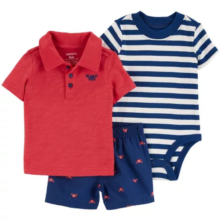 Carter'S Baby Boys 3-Piece Outfit Set