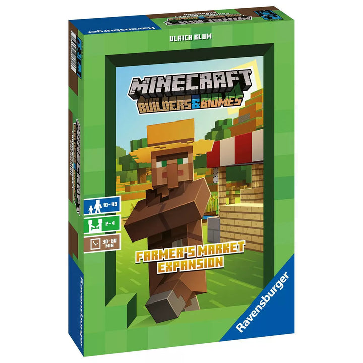 Ravensburger Minecraft: Builders & Biomes Farmer'S Market Expansion Board Game