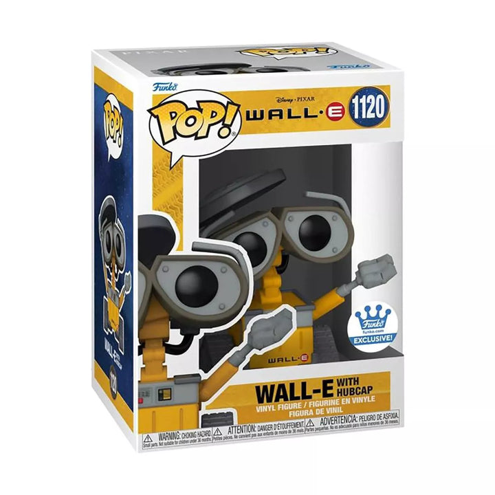 Funko Pop! Pixar Wall - E with Hubcap Funko Exclusive Vinyl Figure #1120 #58142