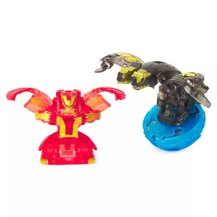 Bakugan Street Brawl Dragonoid and Nillious Action Figure Set