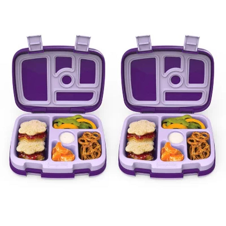 Bentgo Kids Bento Lunch Box, 2-Pack (Assorted Colors)