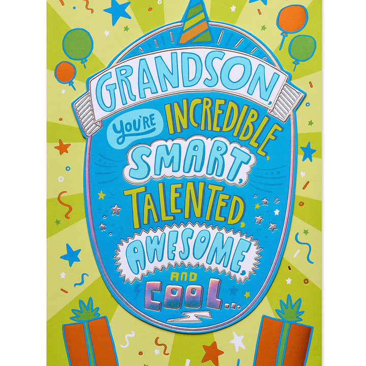 American Greetings Birthday Card for Grandson (Bragging About You) Bragging About You