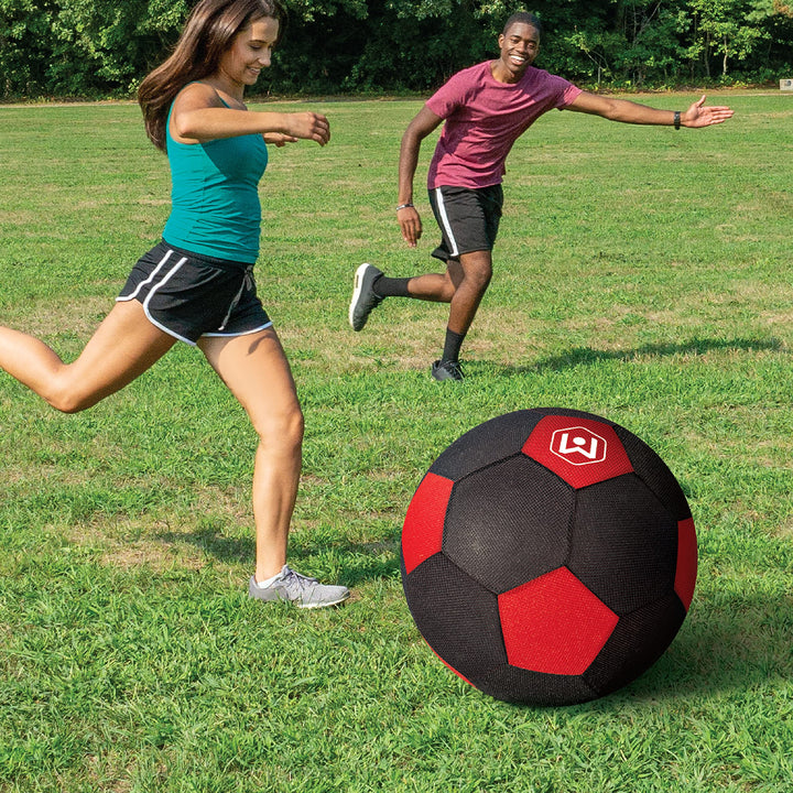 Wicked Big Sports  Exclusive Updated Soccer Ball-Supersized Soccer Ball Outdoor Sport Tailgate Backyard Beach Game Fun for All, (99959) Soccer  Exclusive