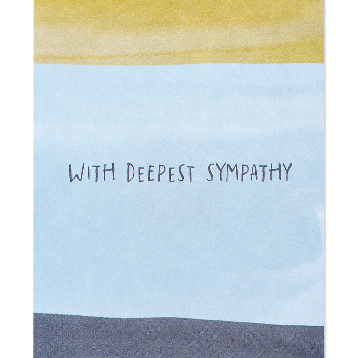 American Greetings Sympathy Card (Sending Caring Thoughts)