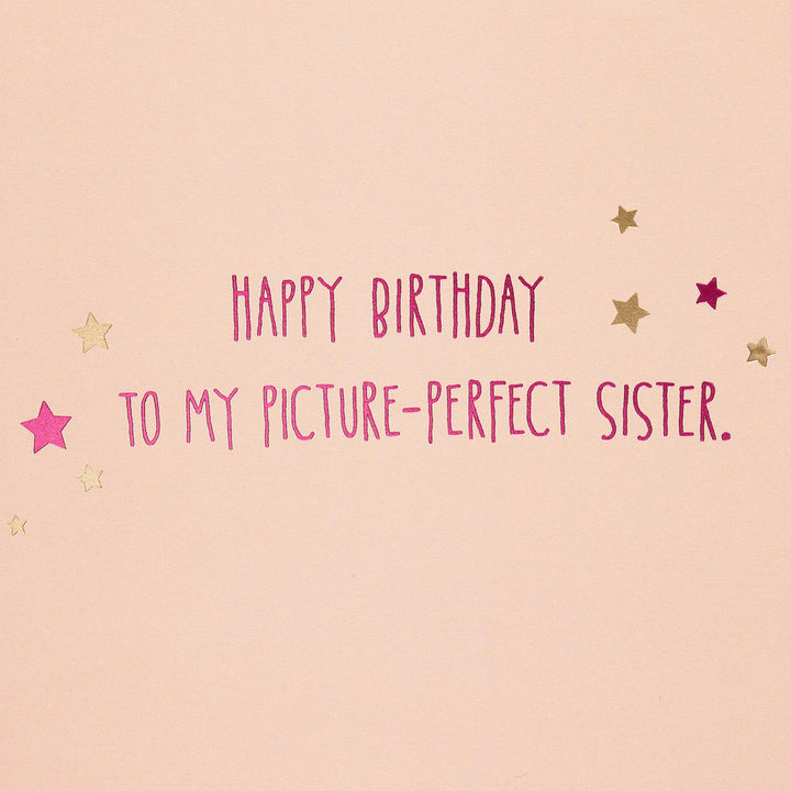 American Greetings Birthday Card for Sister (Picture-Perfect) Picture-Perfect