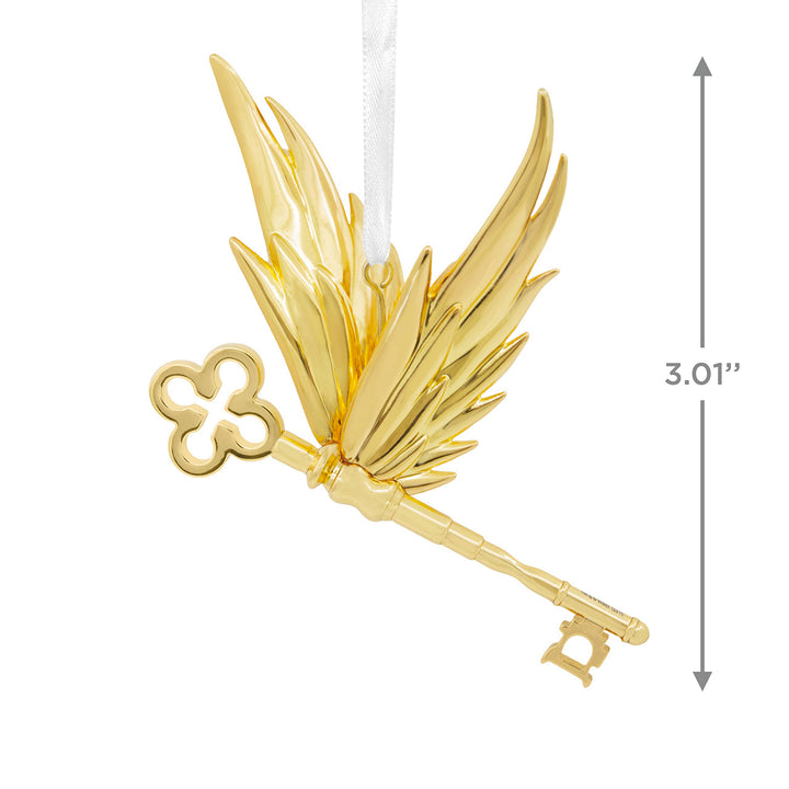 Hallmark Harry Potter Winged Key Christmas Ornament, Metal