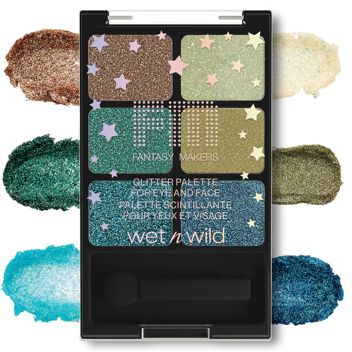 wet n wild Fantasy Makers Halloween Glitter Palette Boogie Monster 1 Count (Pack of 1)