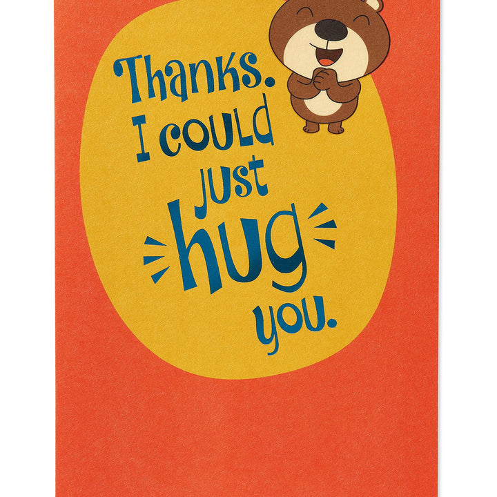 American Greetings Thank You Card (Hug) Hug