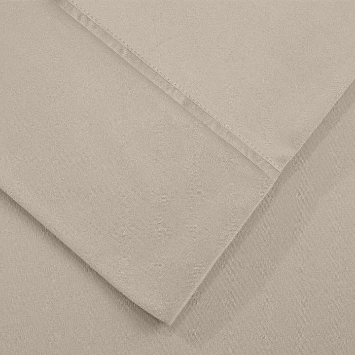 Modern Threads Soft Microfiber Solid Sheets - Luxurious Microfiber Bed Sheets - Includes Flat Sheet, Fitted Sheet with Deep Pockets, & Pillowcases White Twin