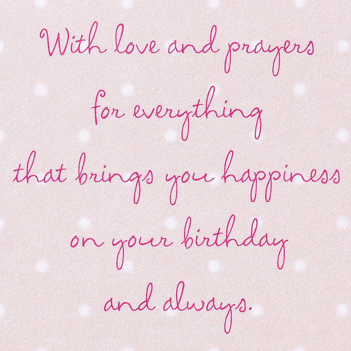 American Greetings Religious Birthday Card for Her (Birthday Blessing) Birthday Blessing