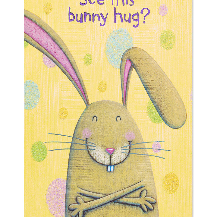 American Greetings Easter Cards with Envelopes, Bunny Hug (6-Count) It's for You