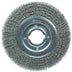 Weiler 06170 10" Medium Face Crimped Wire Wheel , .020" Steel Fill, 2" Arbor Hole, Made in the USA 0.020 Wire Size