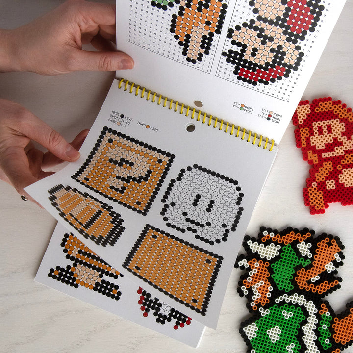 Perler 80-22841 Beads Super Mario Bros 3 Fuse Bead Pattern Pad, 14pgs