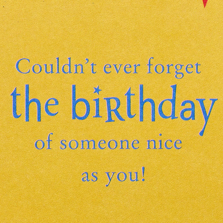 American Greetings Birthday Card (Couldn't Ever Forget)