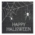 American Greetings 50-Count 5 in. x 5 in. Beverage Napkins, Spiderweb Halloween Party Supplies Hlwn Basics Bnap 50ct Hc