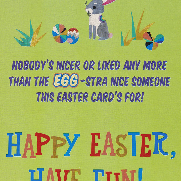 American Greetings Easter Card for Kids (Egg Display) Bright & Happy