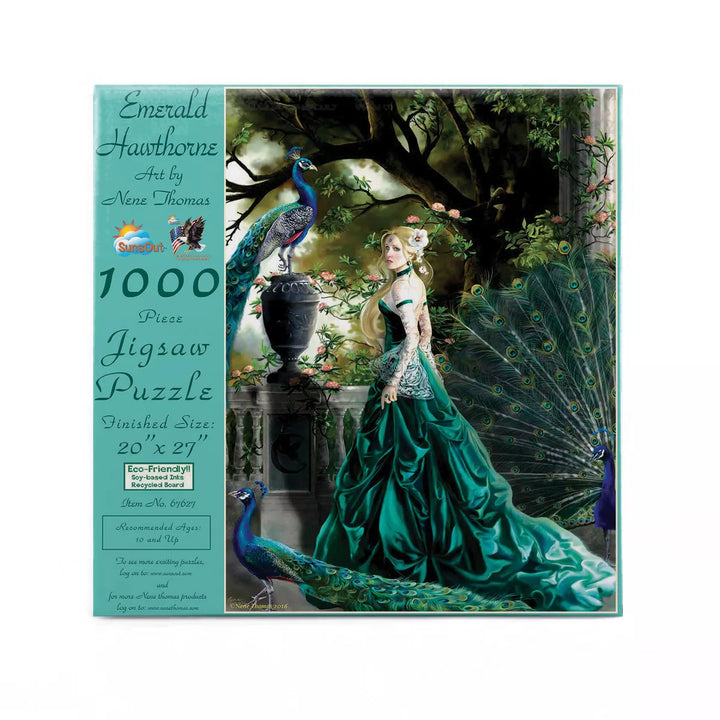 Sunsout Emerald Hawthorne 1000 Pc Jigsaw Puzzle 67627