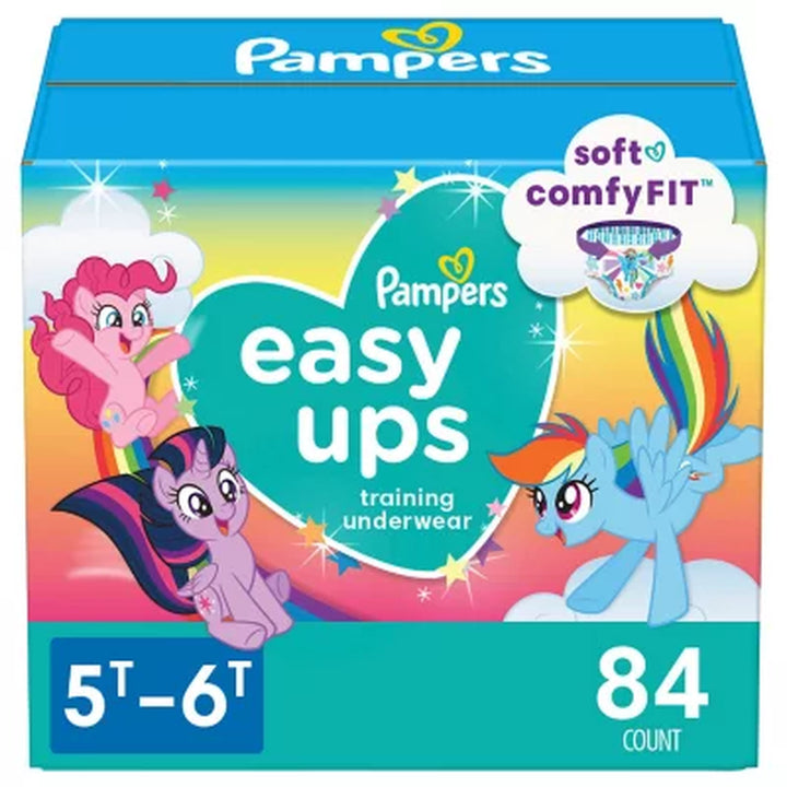 Pampers Easy Ups Training Pants Underwear Sizes: 2T-6T