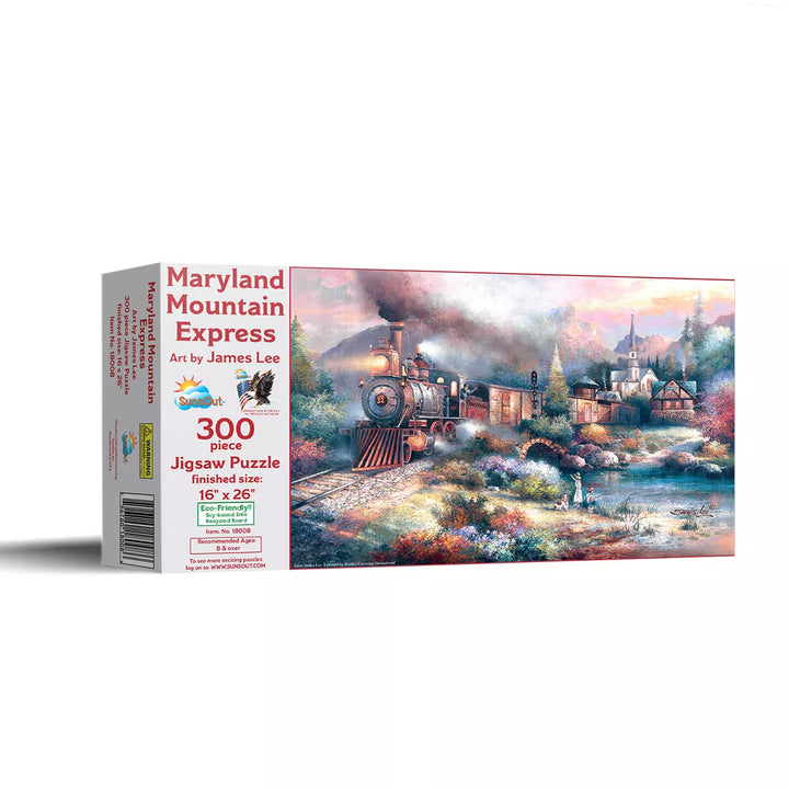 Sunsout Maryland Mountain Express 300 Pc Jigsaw Puzzle 18008