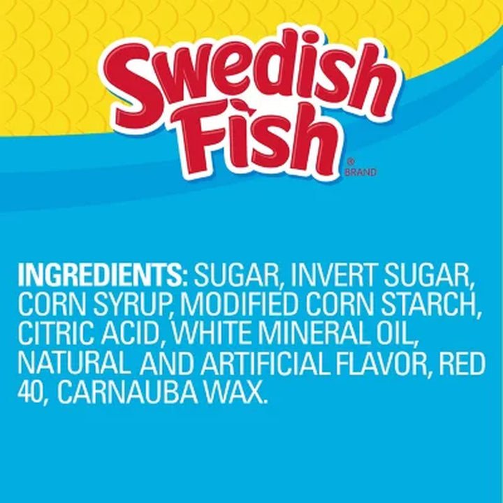 Swedish Fish Mini Soft and Chewy Candy, 3.5 Lbs.