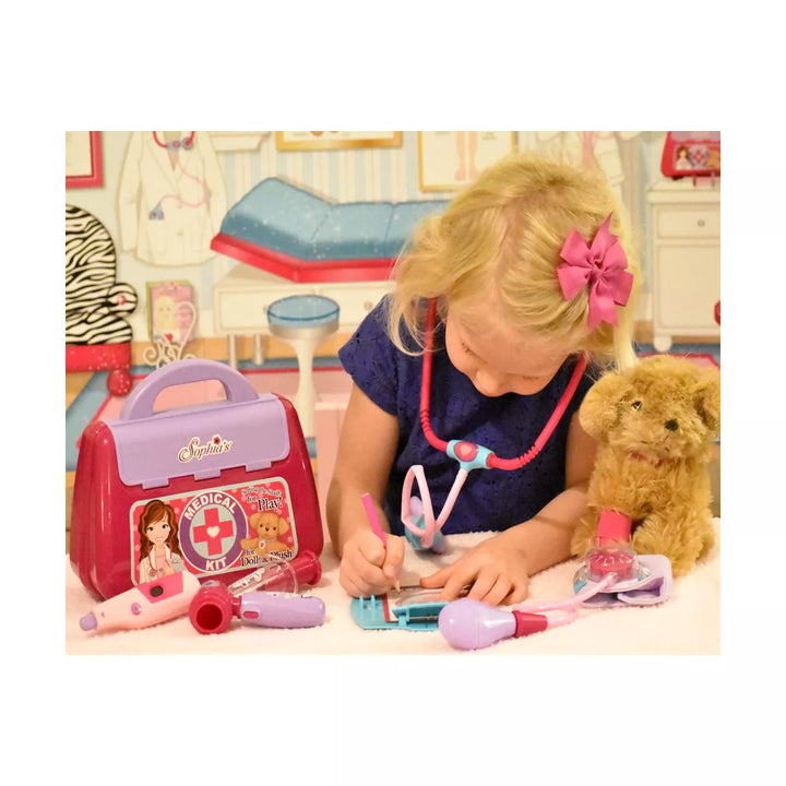 Sophia’S Medical Kit for 18" Dolls, Pink