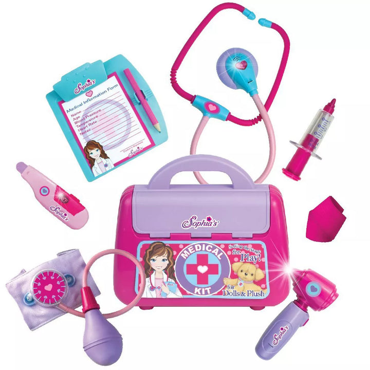 Sophia’S Medical Kit for 18" Dolls, Pink